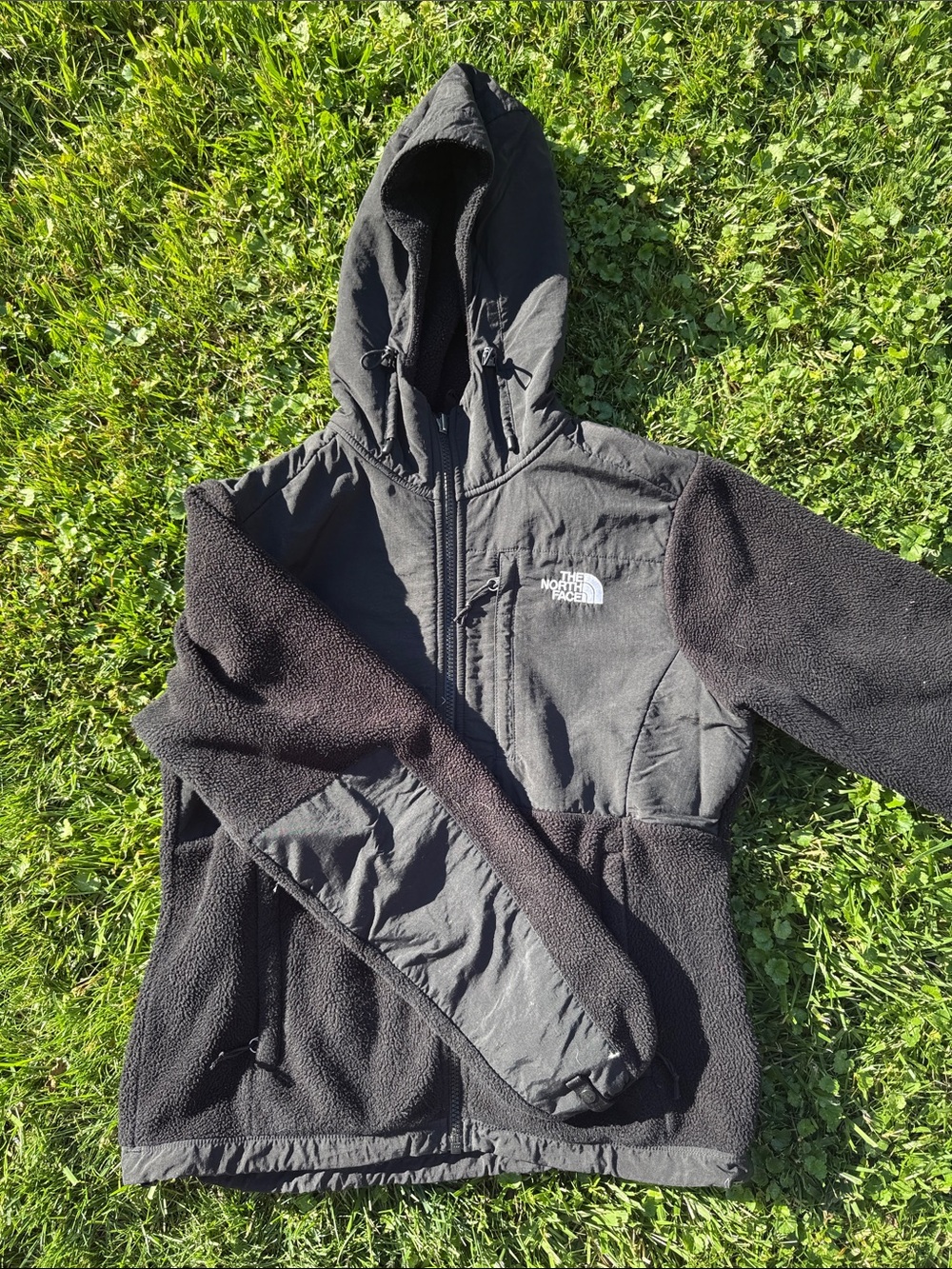 The North Face Black Kids Hooded Puffer Jacket